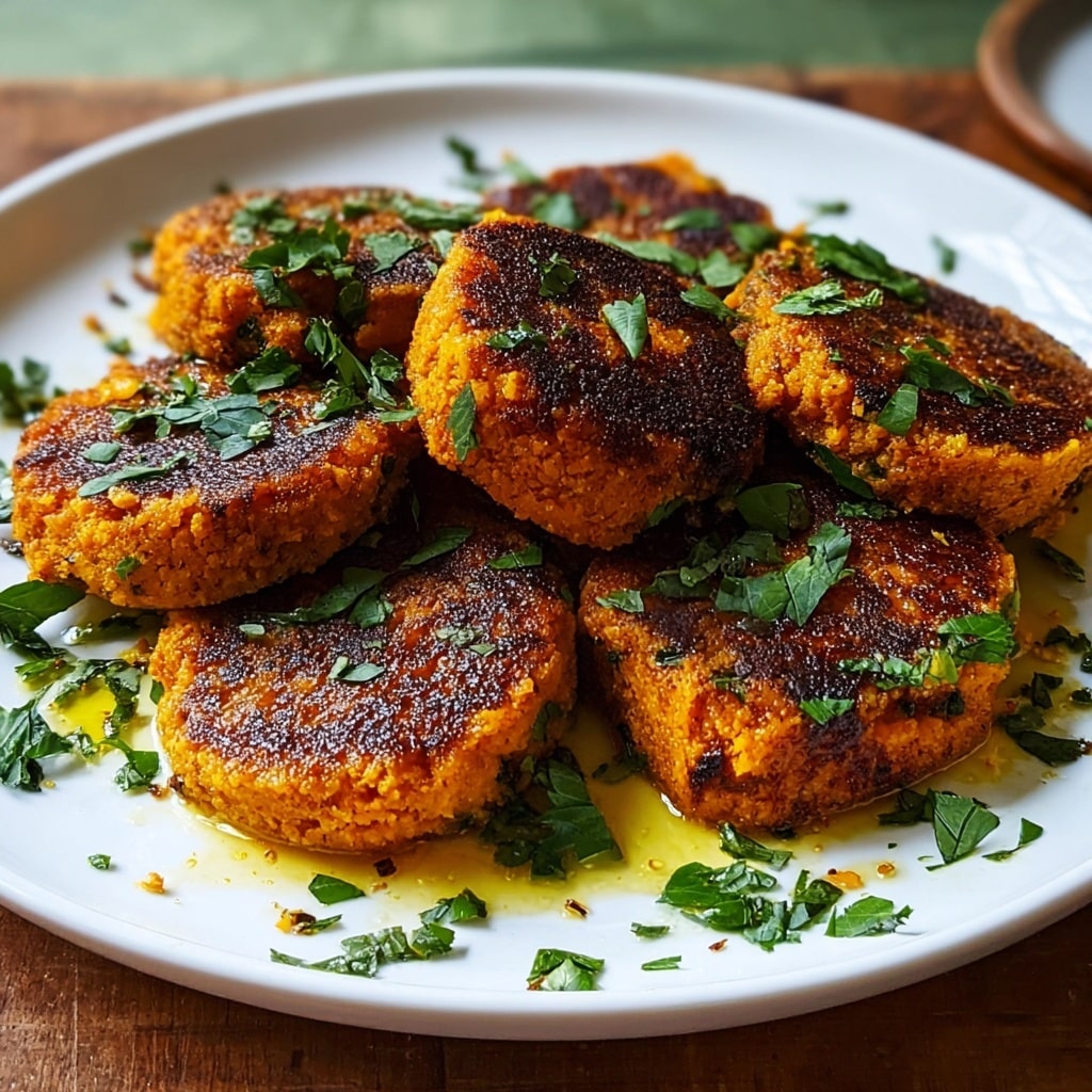 Sweet & Spicy Smashed Sweet Potatoes Recipe