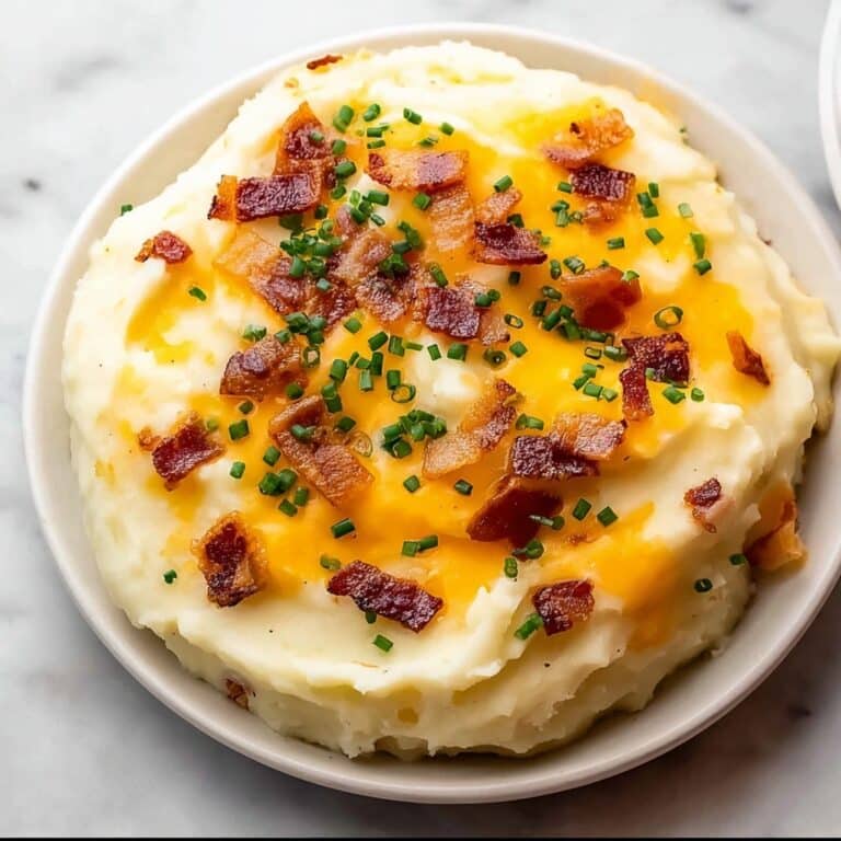 Cheesy Bacon Mashed Potatoes Recipe