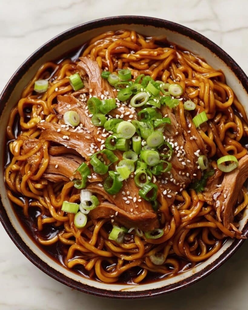 Easy Saucy Ramen Noodles Recipe