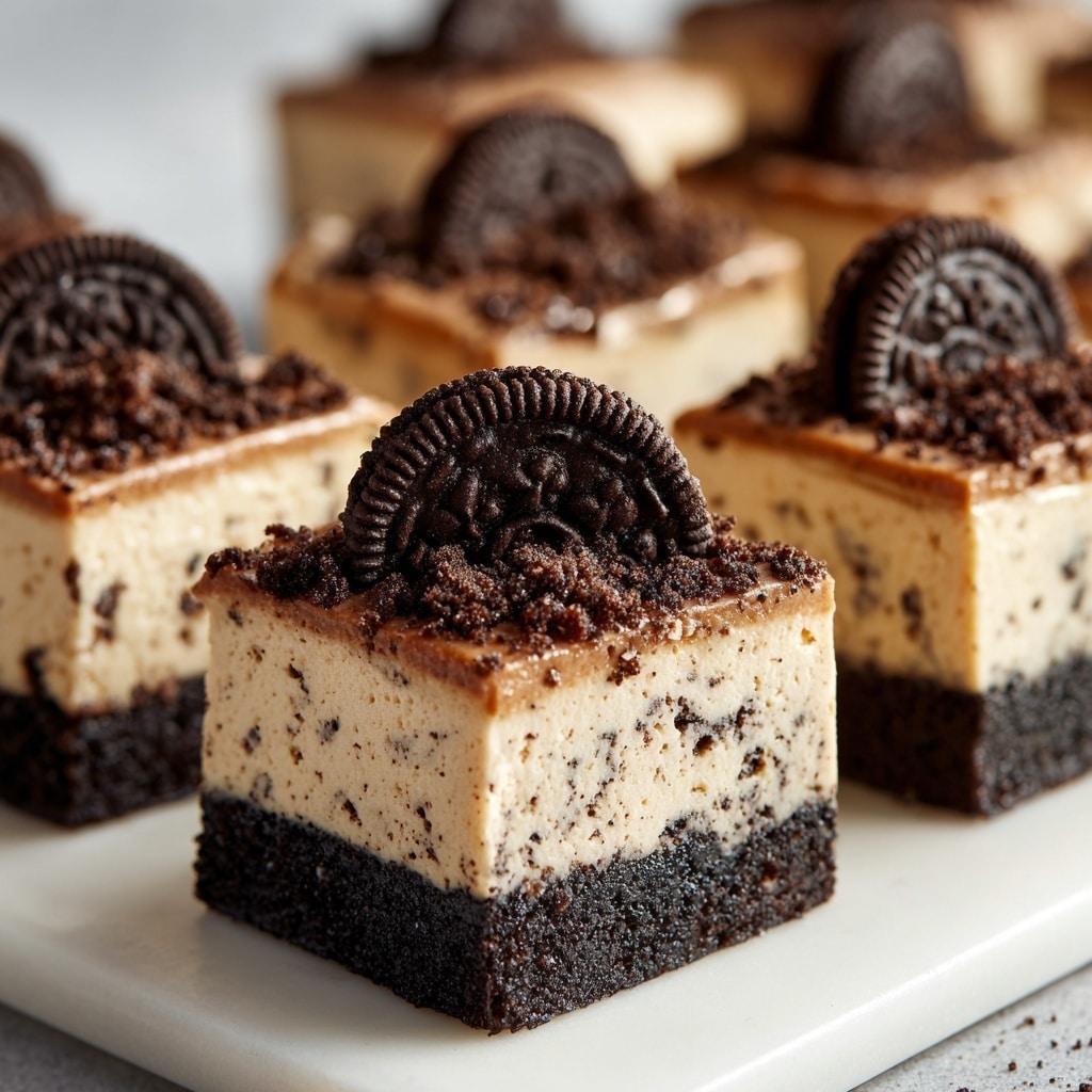 Oreo Cheesecake Slice Recipe - Recipe Image