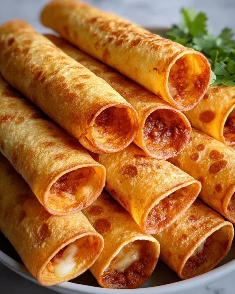 Spicy Beef Taquitos Recipe