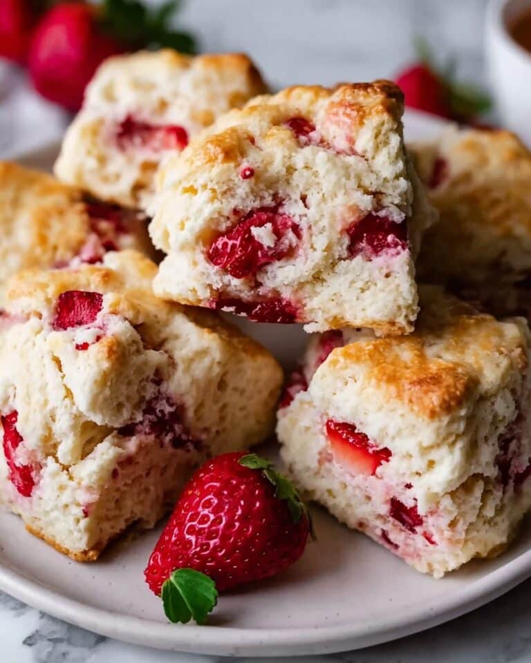 Strawberry Butter Swim Biscuits Recipe