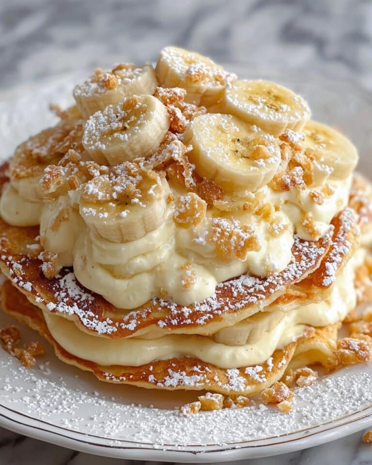 Banana Pudding Funnel Cakes Recipe