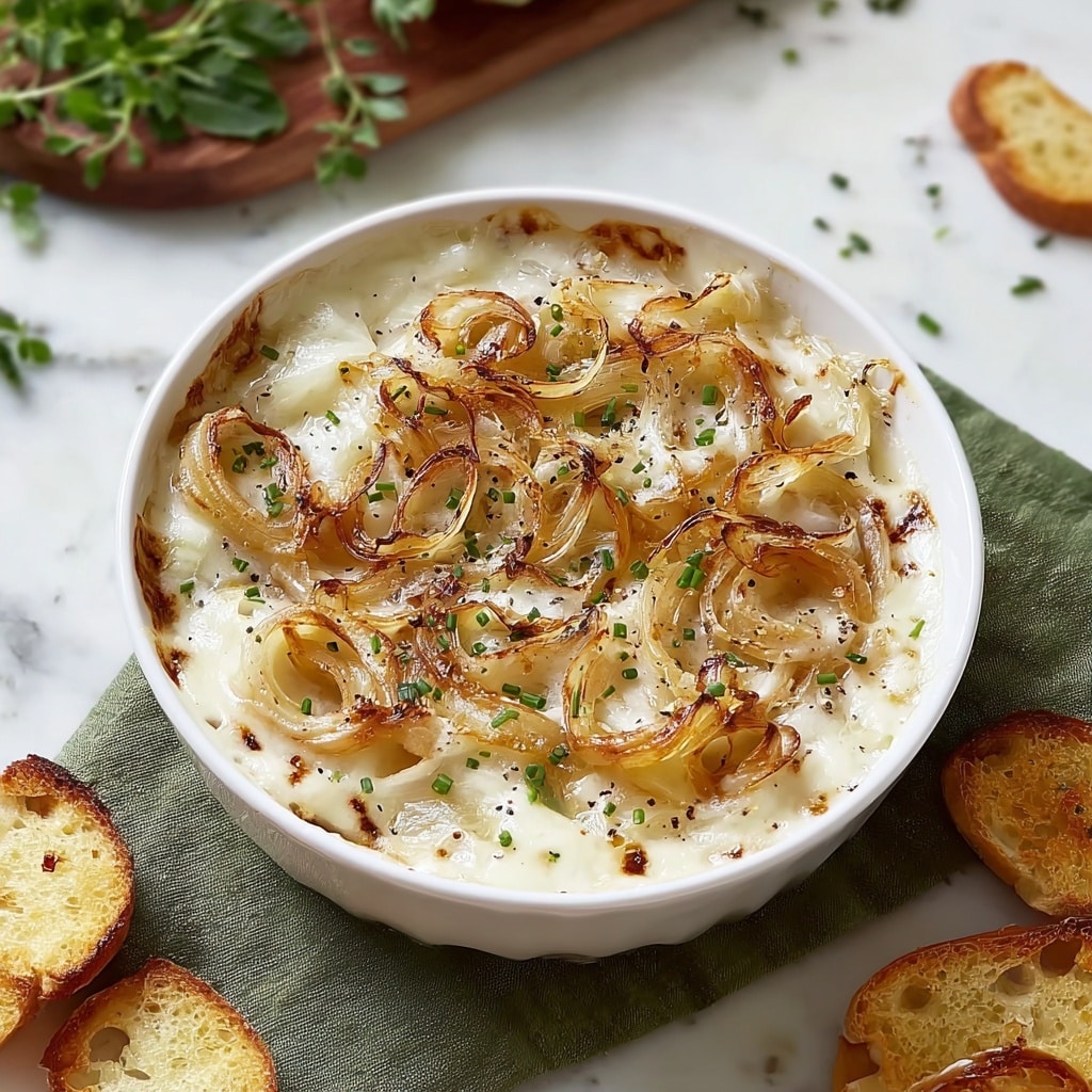 Homemade French Onion Dip From Scratch Recipe