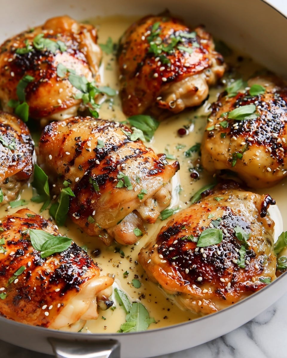 Cheesy Garlic Butter Mushroom Stuffed Chicken Recipe - Recipe Image