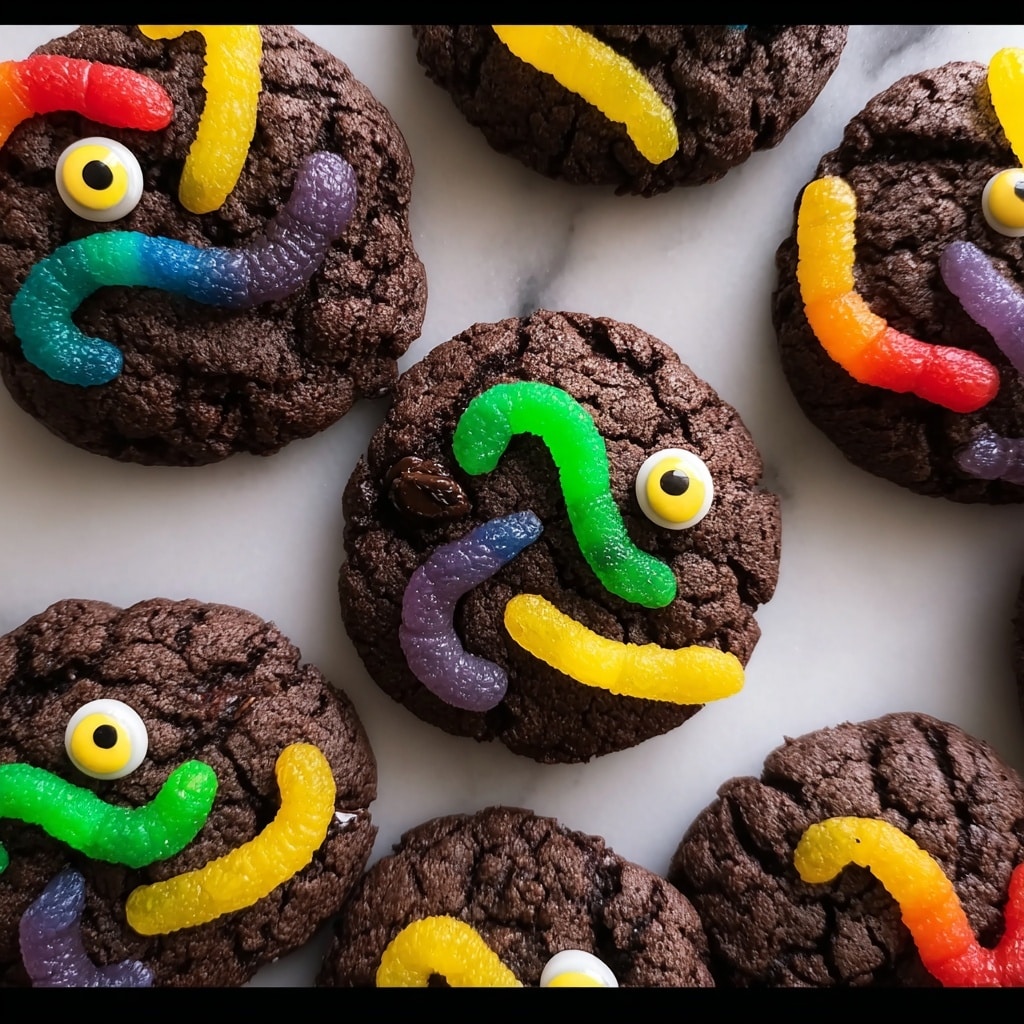 Creepy Crawly Chocolate Cookies Recipe