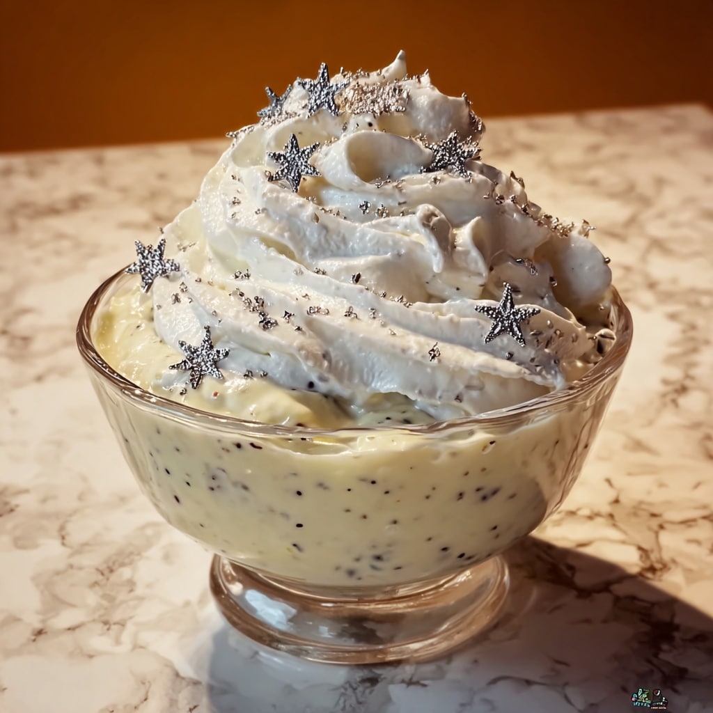 Ghostly Vanilla Bean Pudding Recipe - Recipe Image