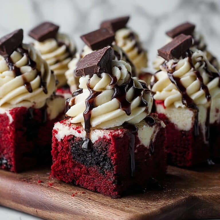Vampire Bite Red Velvet Brownies Recipe
