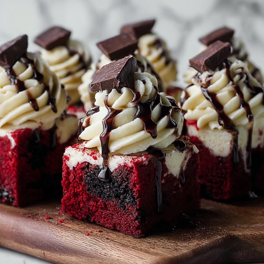 Vampire Bite Red Velvet Brownies Recipe