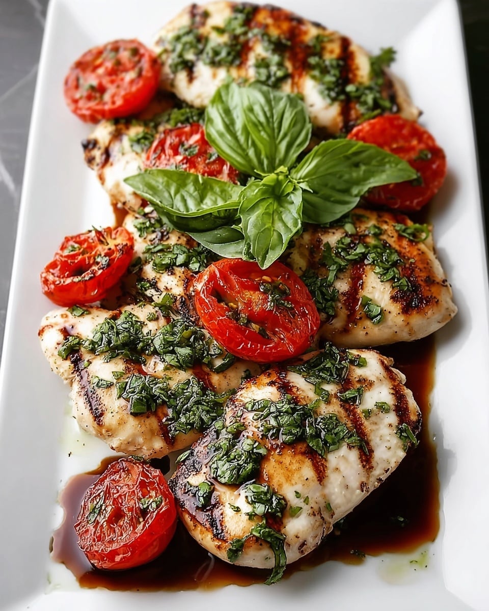 Grilled Chicken Caprese Recipe - Recipe Image