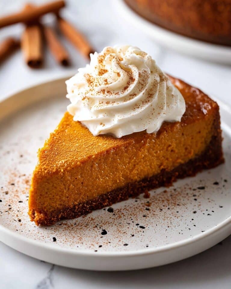 Crustless Pumpkin Pie Recipe