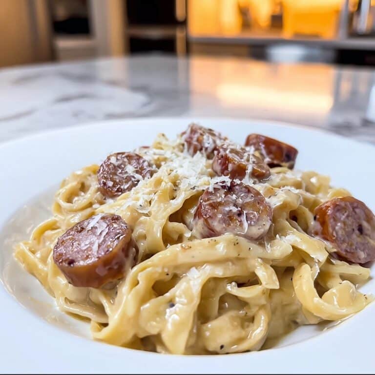 Italian Creamy Sausage Pasta Recipe