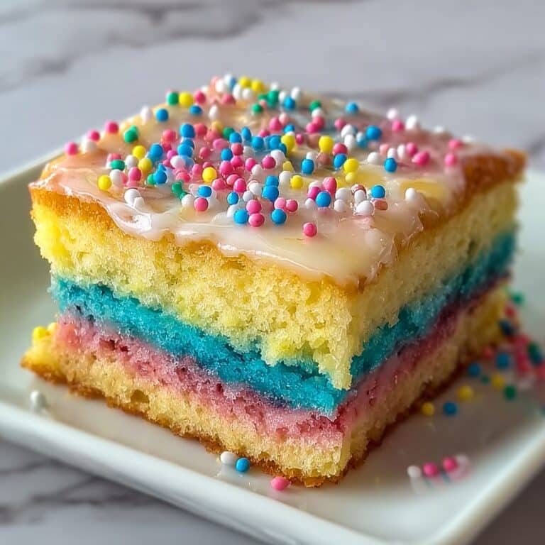 Unicorn Poke Cake Recipe
