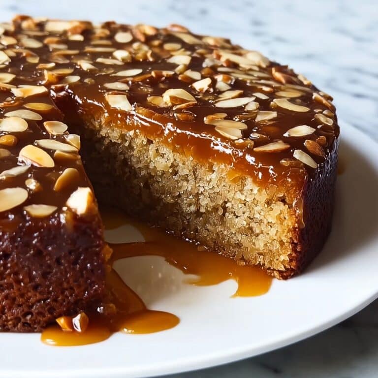 Date and Almond Cake with Honey Glaze Recipe