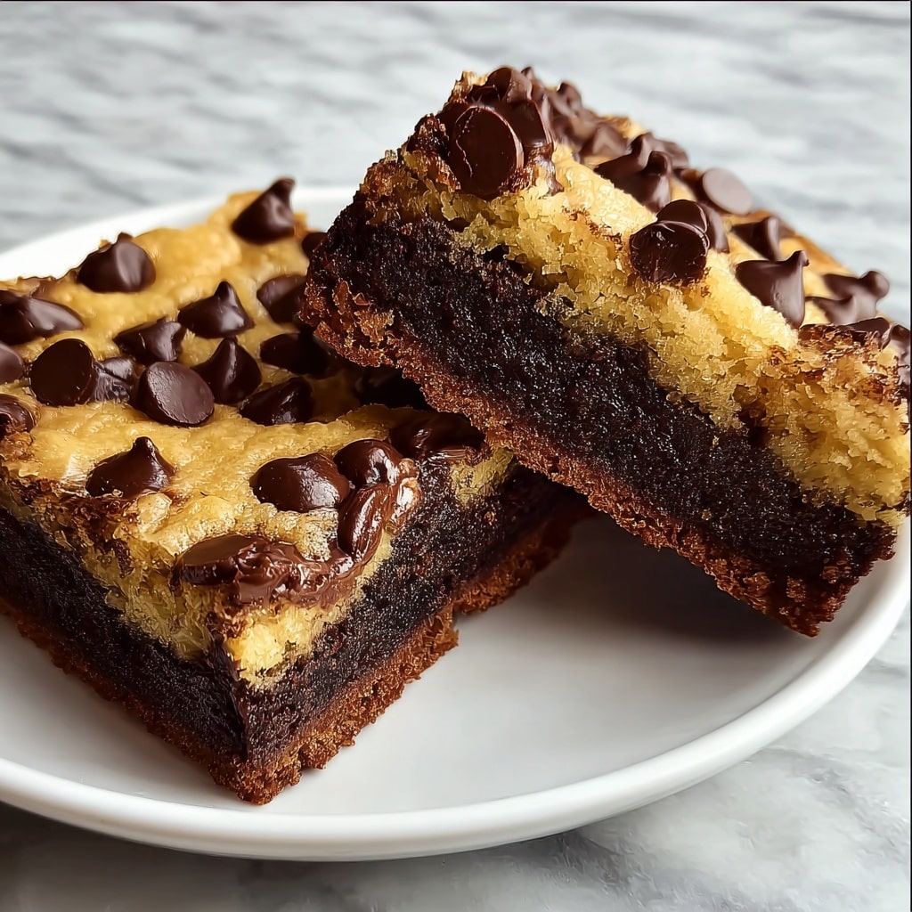 Cookie Dough Brownies Recipe