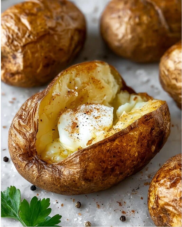 Crispy Baked Potatoes Recipe