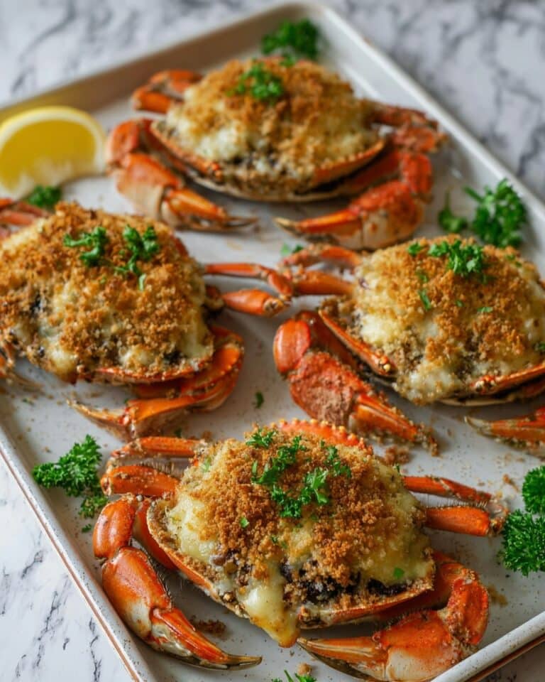 New Orleans Seafood Stuffed Crab Recipe