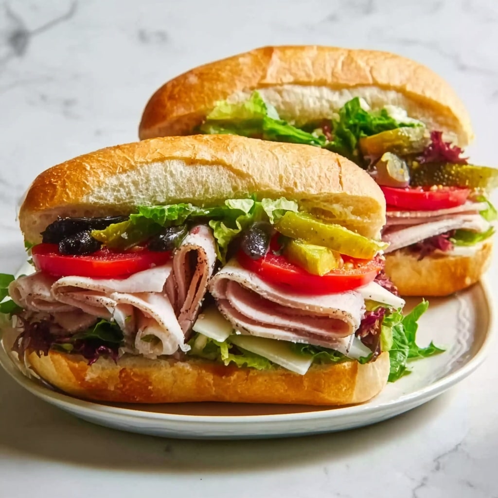 Italian Sub Sandwich Recipe - Recipe Image