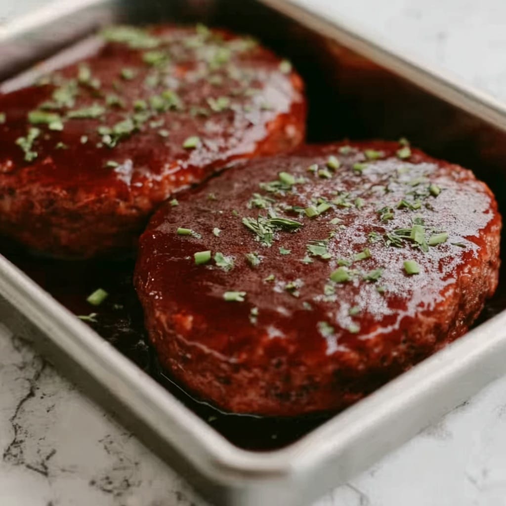 Mini Glazed Chicken Meatloaves Recipe - Recipe Image