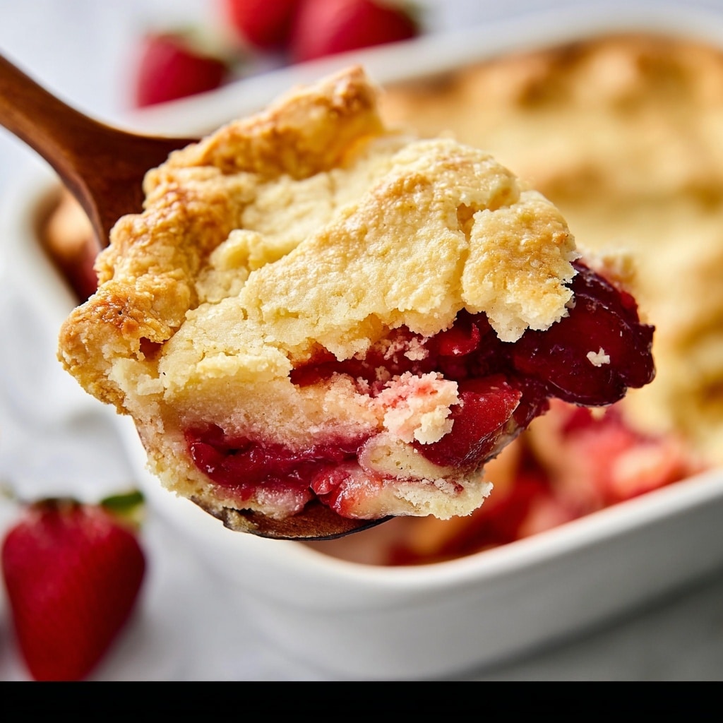 Strawberry Cobbler Recipe - Recipe Image