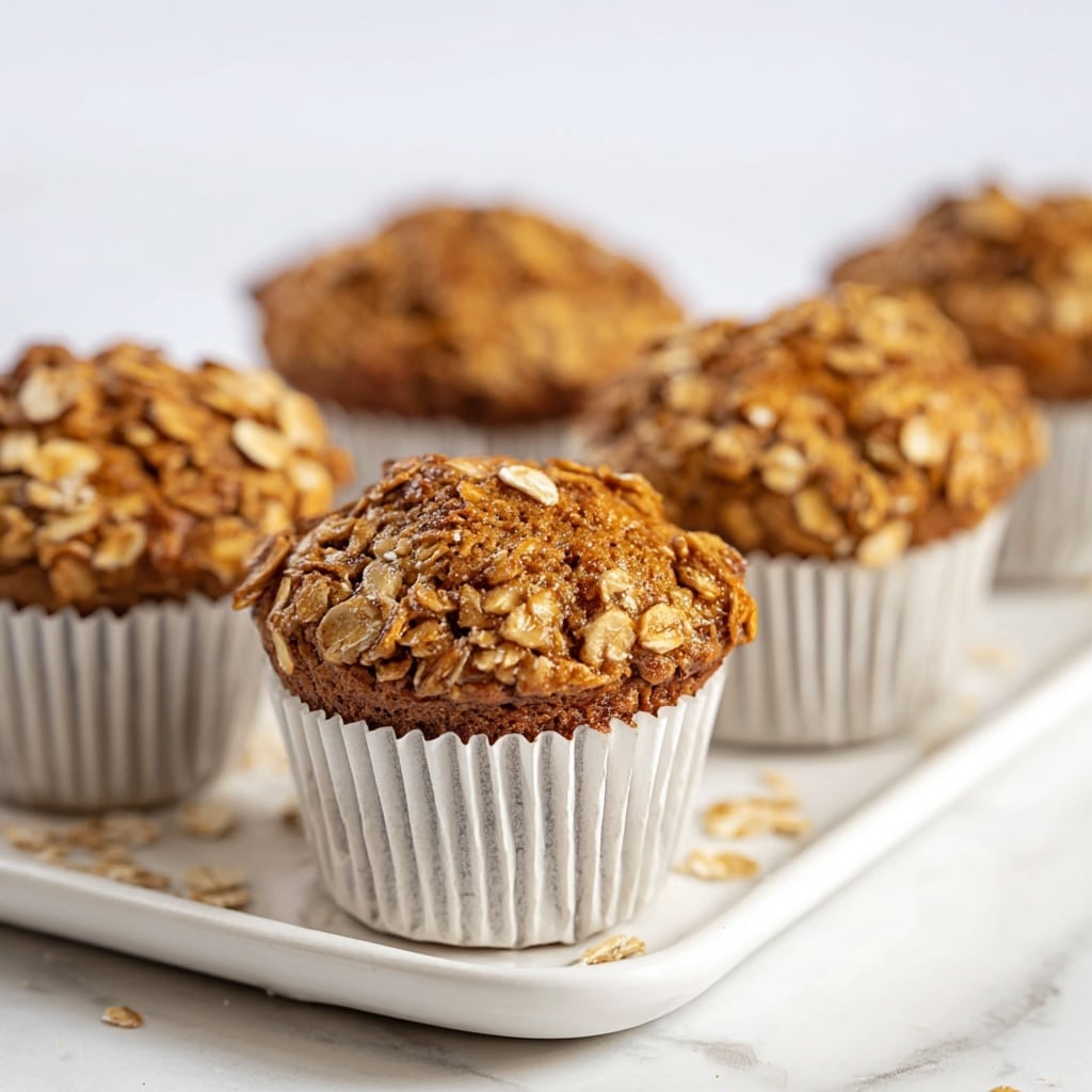 Healthy Banana Oatmeal Muffins Recipe - Recipe Image