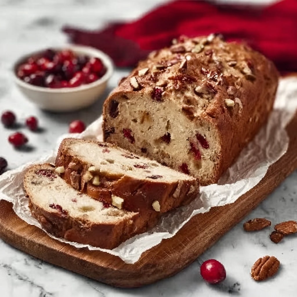 Easy Cranberry Banana Nut Bread Recipe - Recipe Image