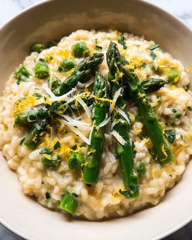 Lemon Asparagus Risotto Recipe