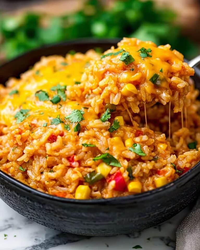 Chicken Enchilada Rice Casserole Recipe
