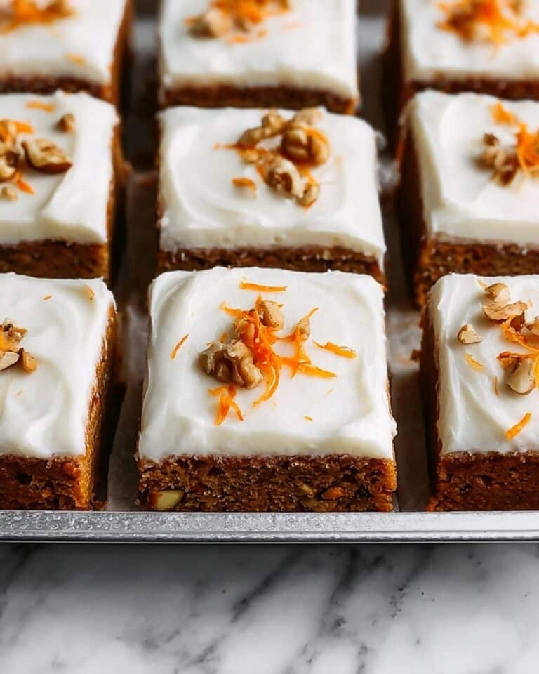 Carrot Cake Bars with Maple Coconut Frosting Recipe
