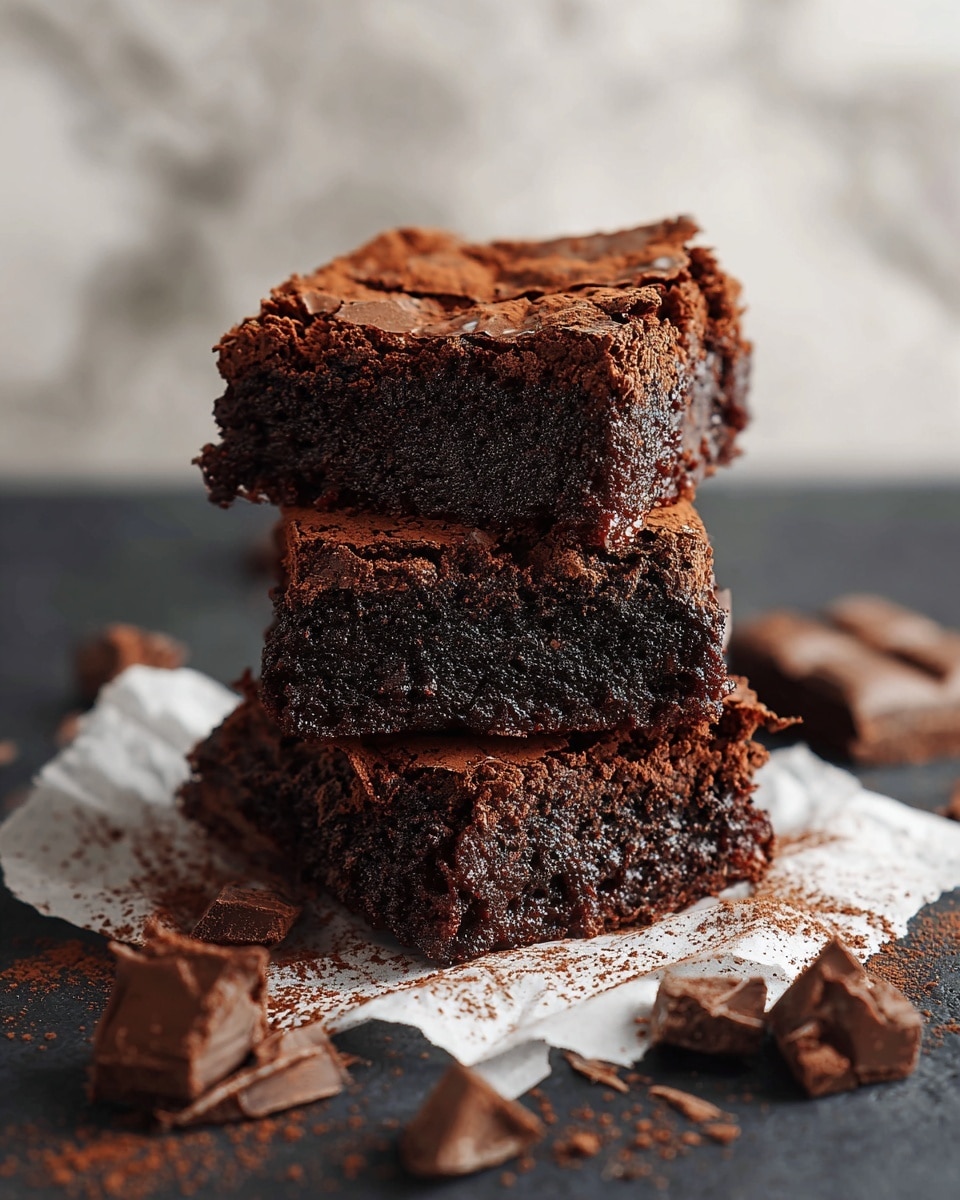 Cocoa Powder Brownies Recipe