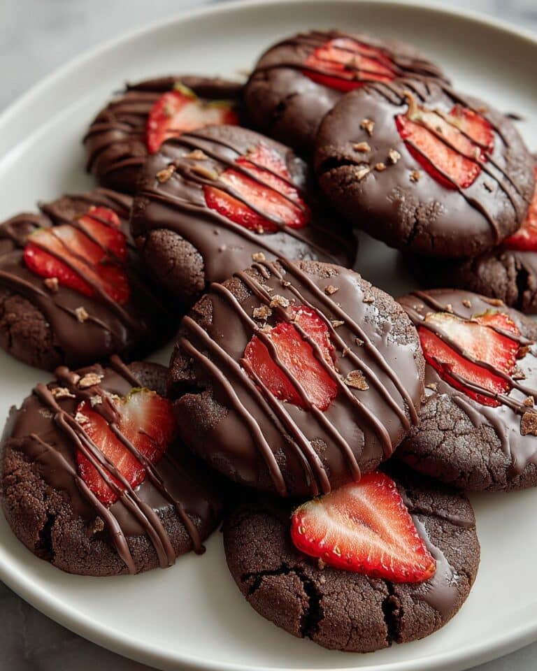 Chocolate Covered Strawberry Cookies Recipe
