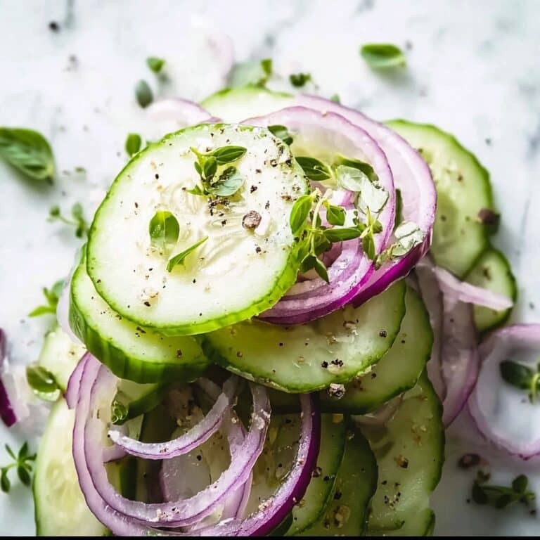 Tangy Cucumber Onion Salad: Your Refreshing Summer Sidekick Recipe