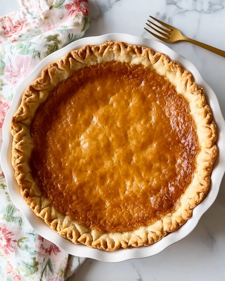 Water Pie Recipe