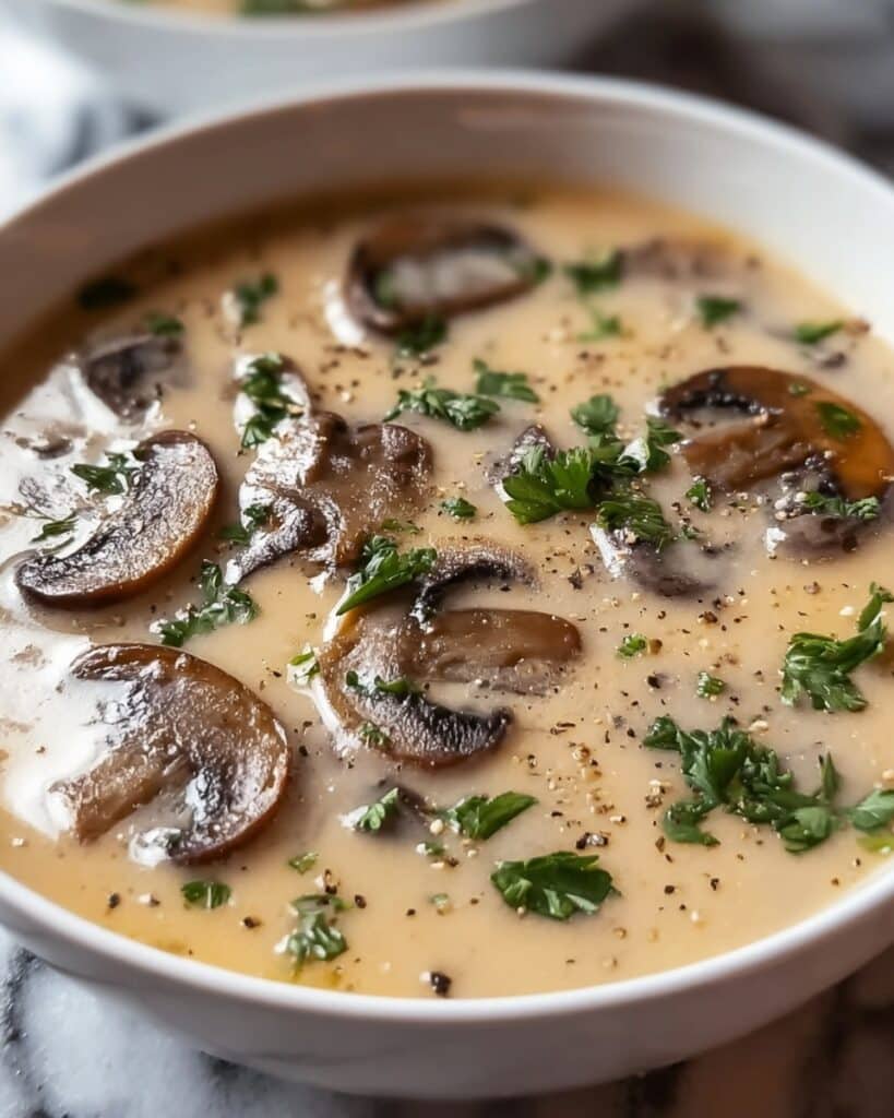 Hungarian Mushroom Soup Recipe