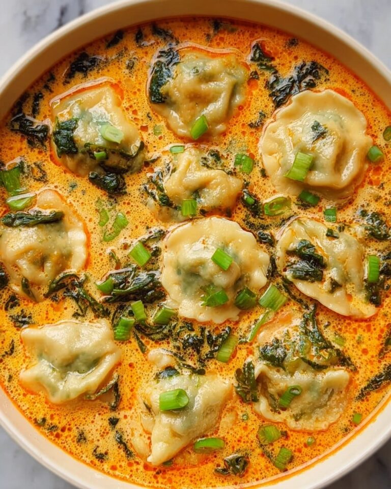 Thai Red Curry Dumpling Soup Recipe