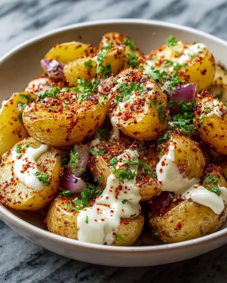 Chaat Masala Potatoes with Yoghurt Recipe