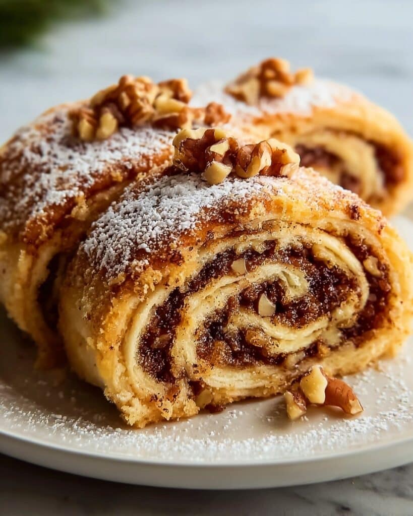 Italian Nut Roll Cookies Recipe