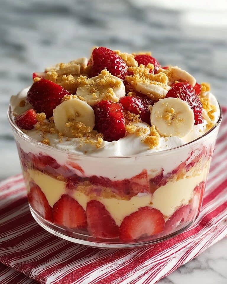 Strawberry Crunch Banana Pudding Recipe