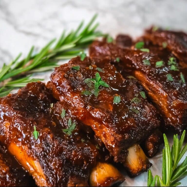 Melt-in-Your-Mouth Tender Crockpot Beef Short Ribs Recipe