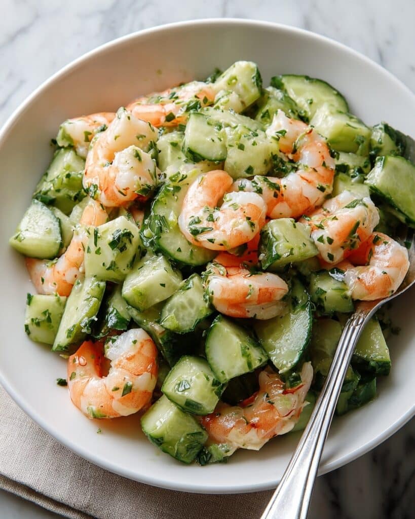 Cucumber Shrimp Salad Recipe