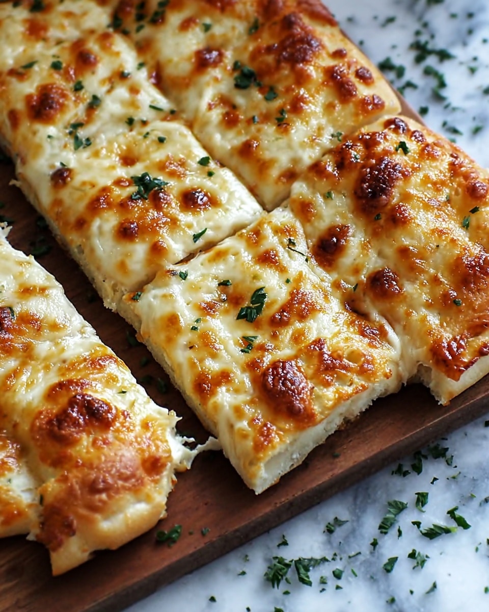 Cheesy Garlic Breadsticks Recipe