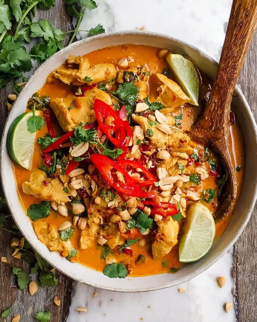Spicy Thai Peanut Chicken Recipe