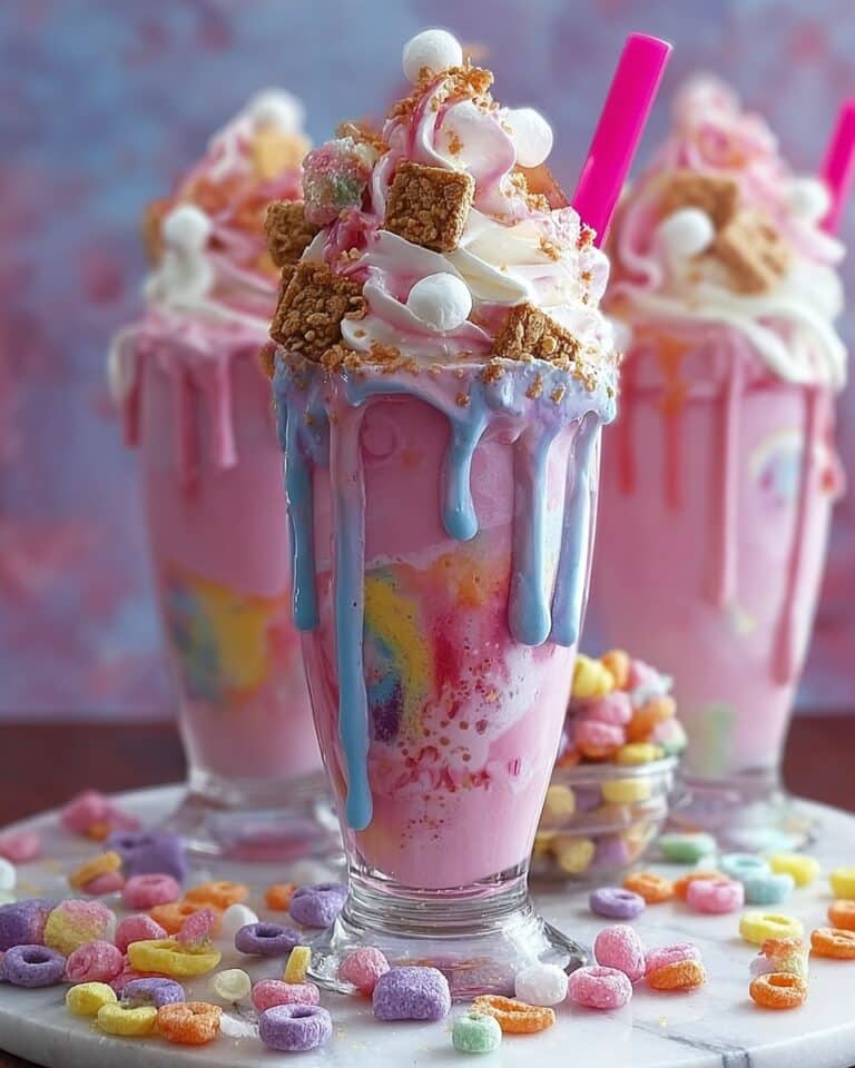 Unicorn Fantasy Freakshakes Recipe