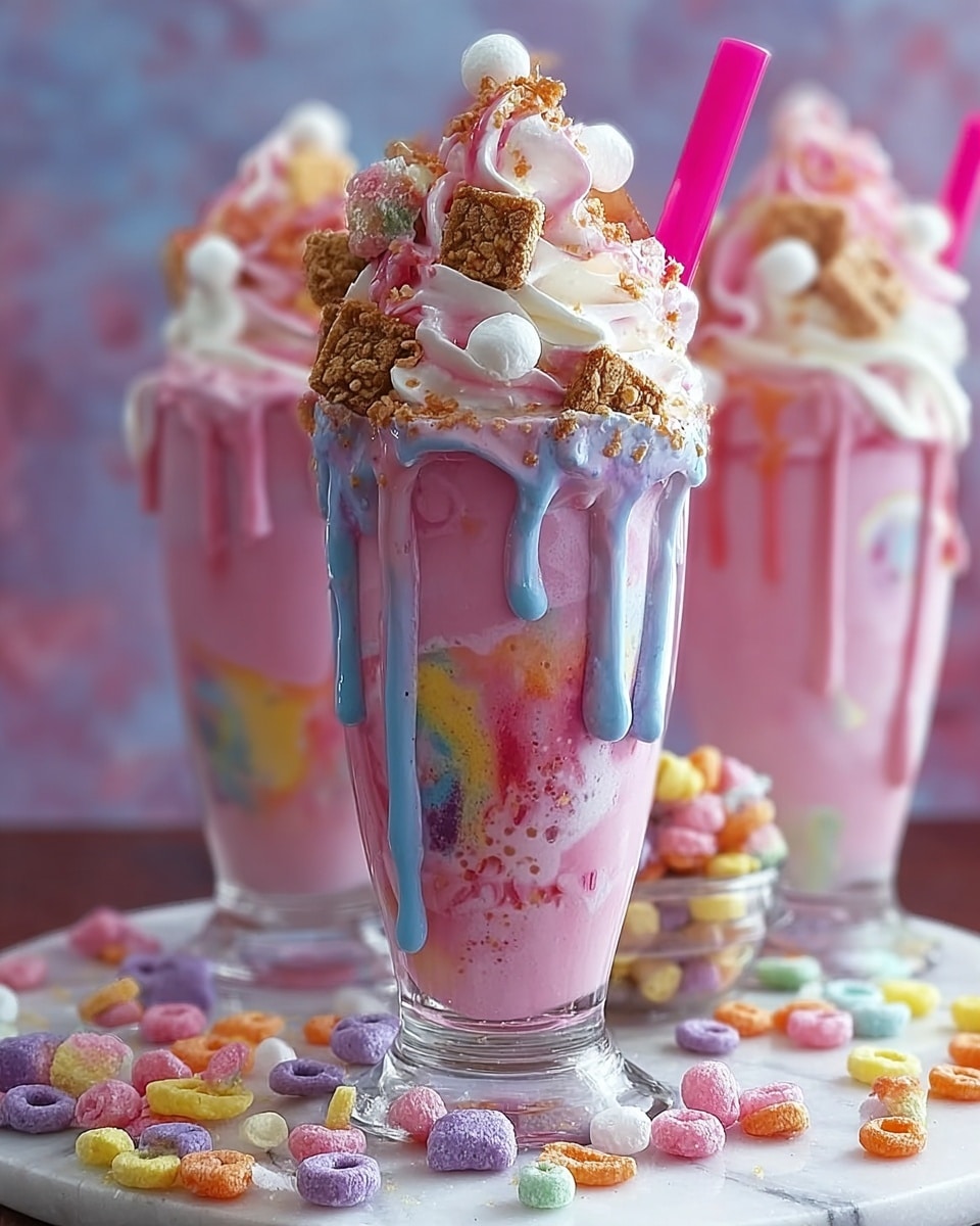 Unicorn Fantasy Freakshakes Recipe