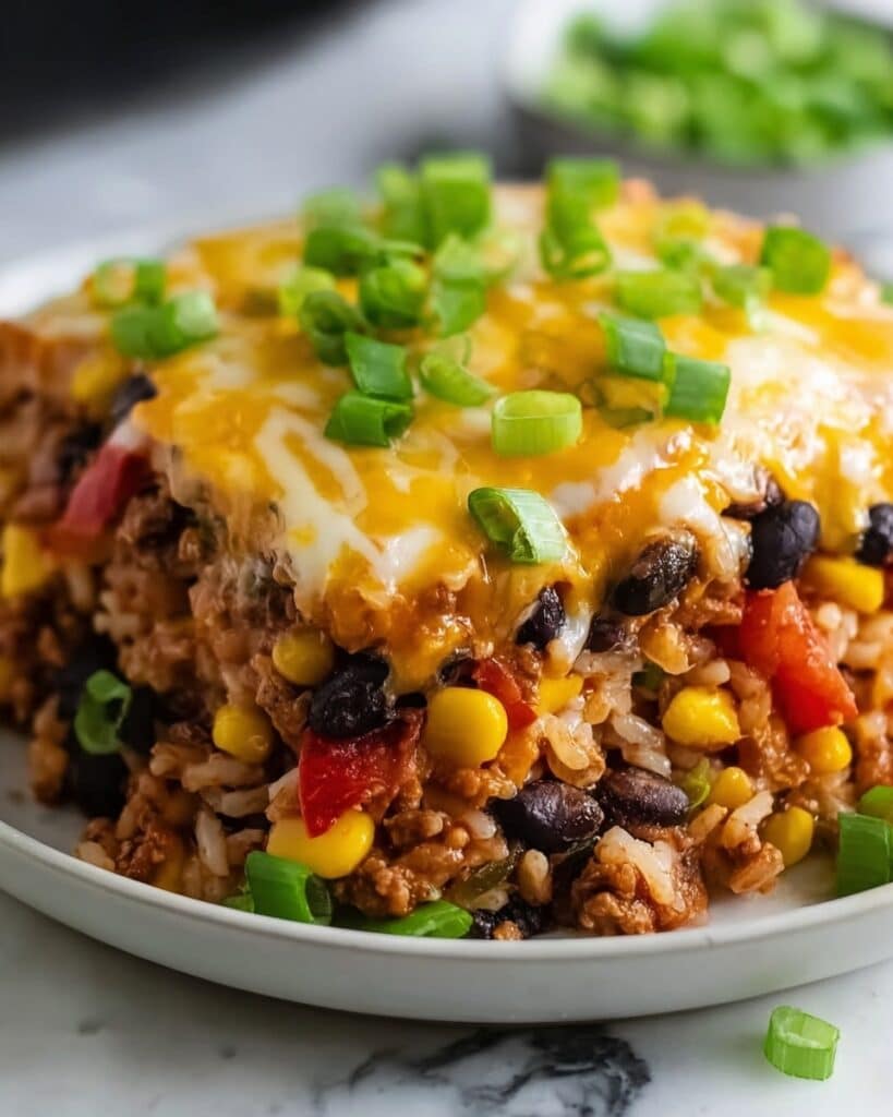 Southwest Rice and Ground Turkey Skillet Recipe