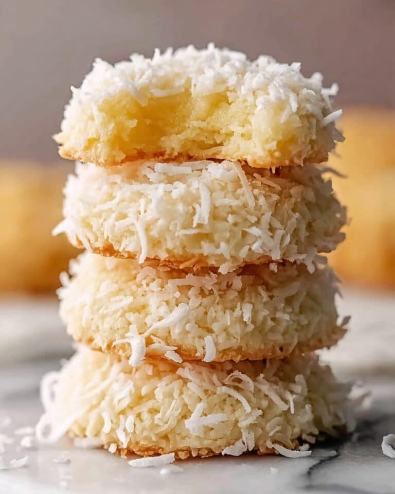 Lemon Coconut Heaven Cookies Recipe
