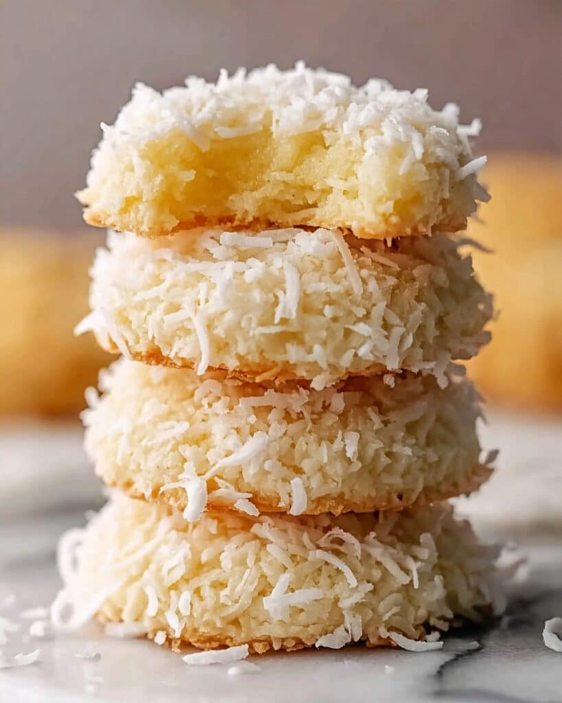 Lemon Coconut Heaven Cookies Recipe