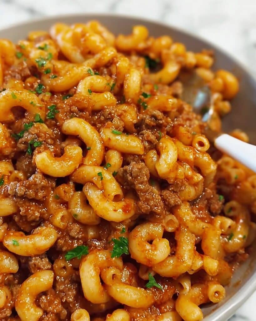 Cheeseburger Macaroni Recipe