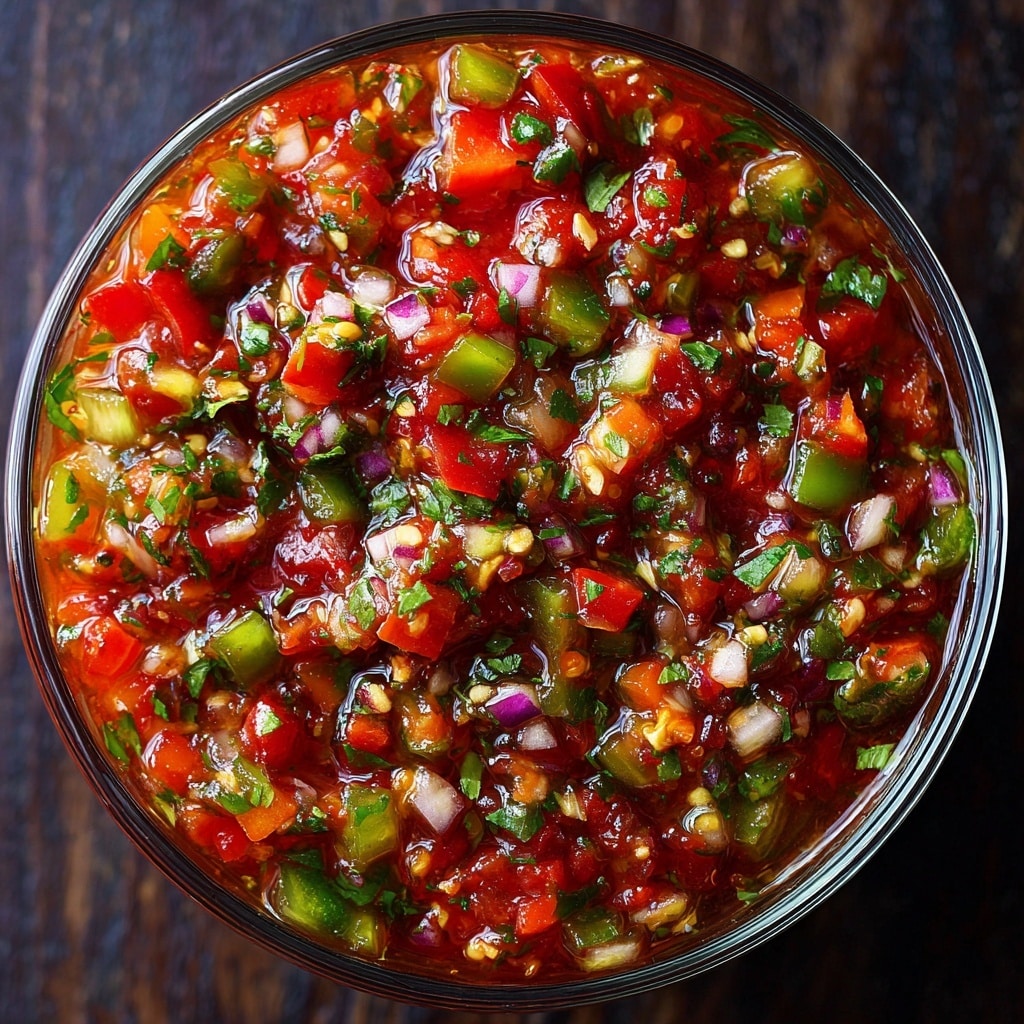 Homemade Fresh Tomato Salsa Recipe - Recipe Image