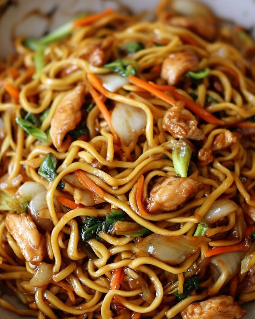 Chicken Lo Mein Recipe